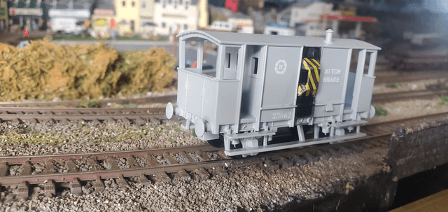 30 ton brake van ( CIE grey)
